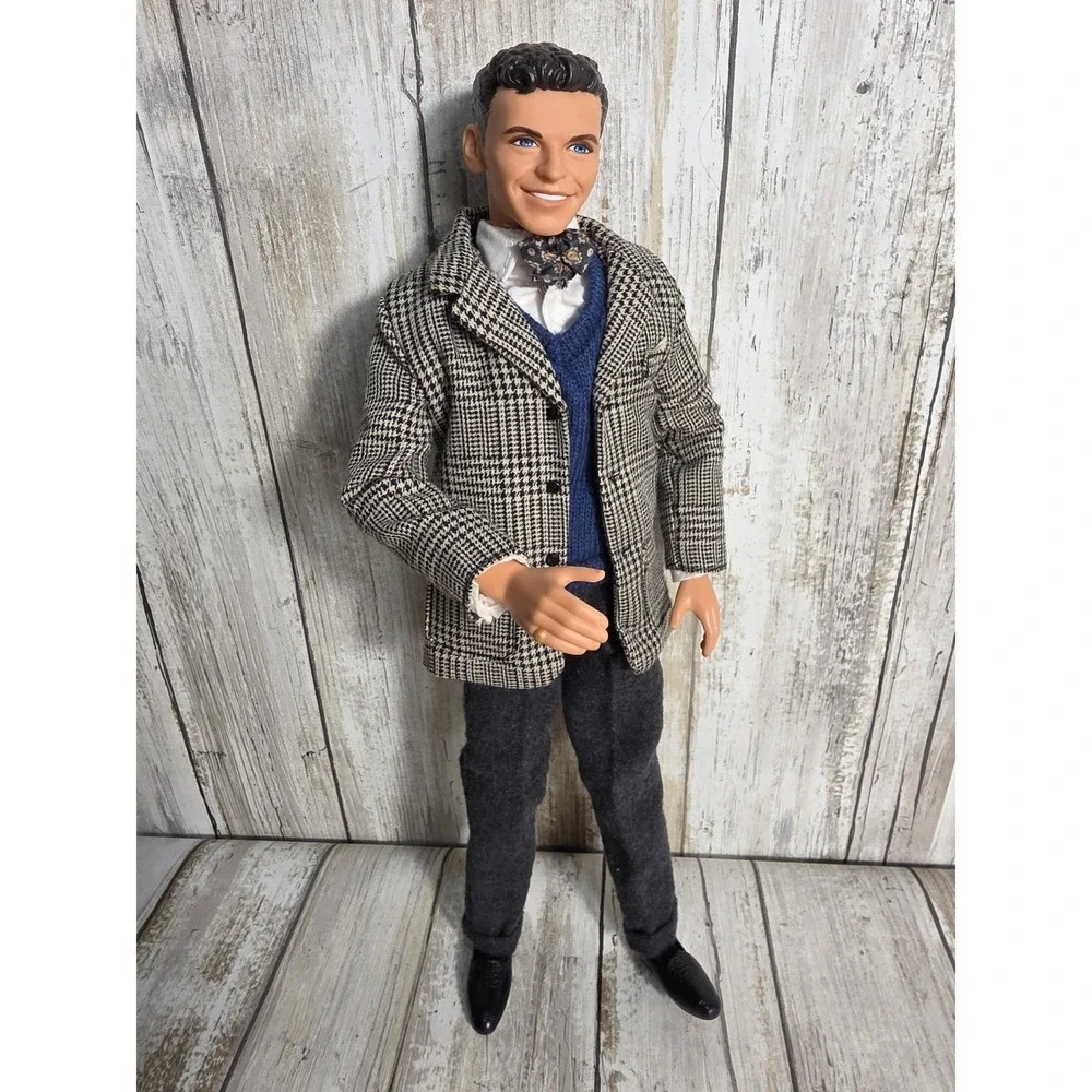1999 Mattel Frank Sinatra Barbie Collector Edition Doll Houndstooth Blazer 12 '